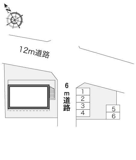 ★手数料０円★豊橋市東小鷹野　月極駐車場（LP）